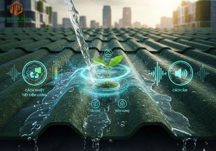 Tấm lợp sinh thái tái chế