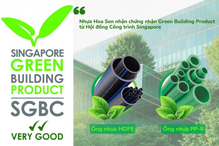 Ống nhựa đạt chứng nhận xanh - Nguồn: Internet.